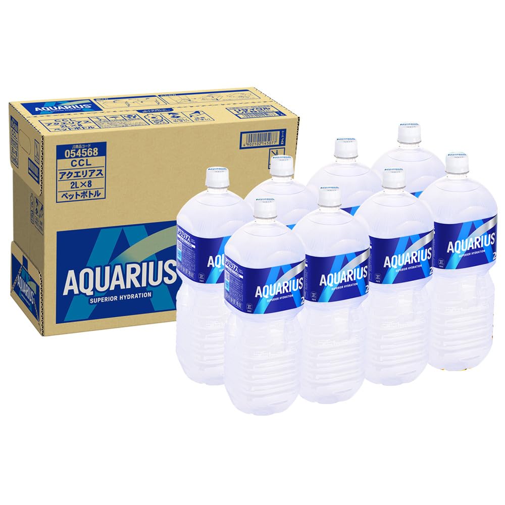 [Amazon限定ブランド]CCL アクエリアス ペットボトル 2LPET×8本商品画像
