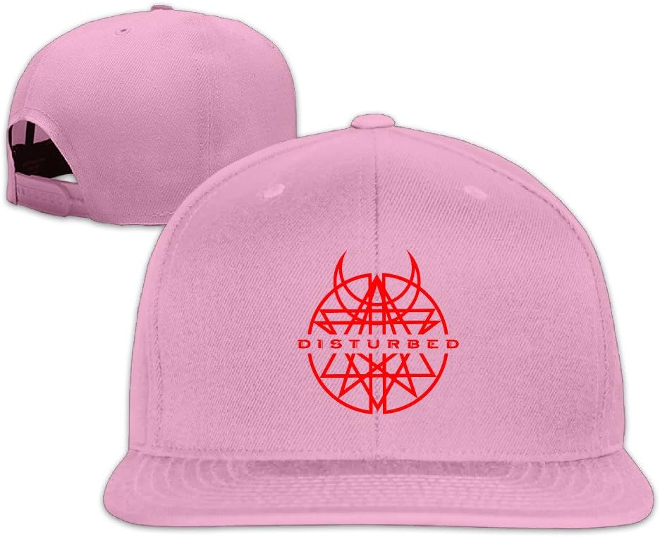 Disturbed - Warning Sign Adjustable Sports Snapback Caps Black