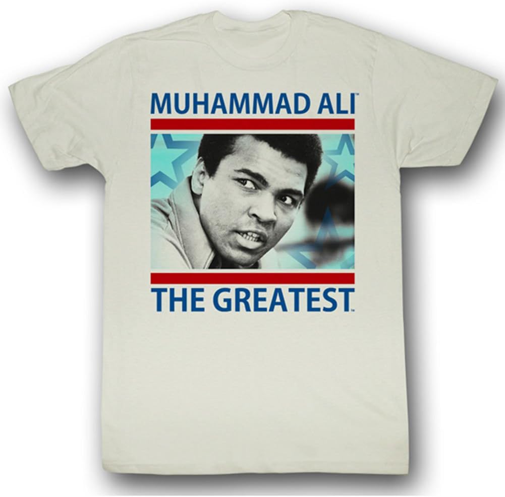 MUHAMMAD ALI Men's MO GR8 T-Shirt Vintage