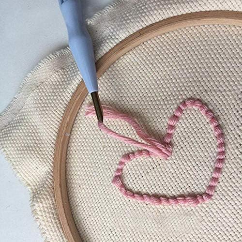 Embroidery Needles - Embroidery Needle Yarn Bold Knitting Tool Adjustable Punch Needle Stitching Kit Rug Yarn Needle Embroidery