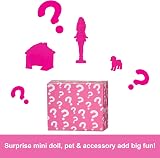 Barbie Mini BarbieLand Dreamhouse Set with Elevator Pool 1.5in Doll HYF45 view 5