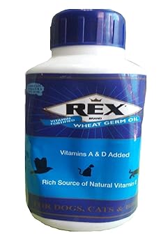 AKC Rex Wheat Germ Oil for Dogs; Cats and Birds (100 ml)