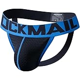 Mens Jockstrap Underwear Wide Belt Athletic Supporter Mens Thongs Sport Underwear Jock Strap