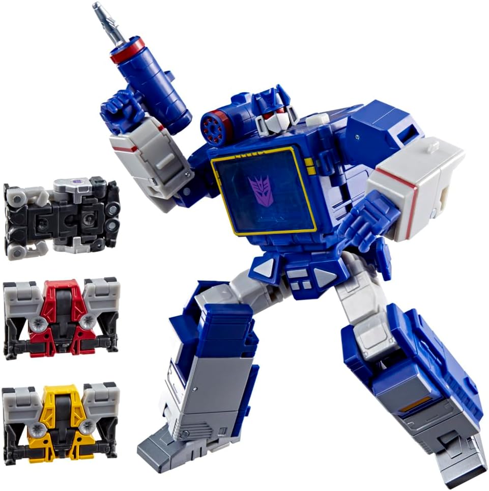 Transformers Studio Series Leader Class The Transformers: The Movie Soundwave 6.5-Inch Converting Action Figure, Robot Toys for Ages 8+