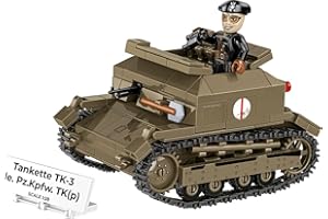 COBI Historical Collection WWII Tankette TK-3 /LE. PZKPFW TK(P) Tank
