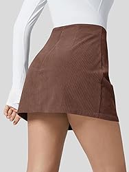 Wenrine Womens Mini Skirt High Waisted Basic Casual