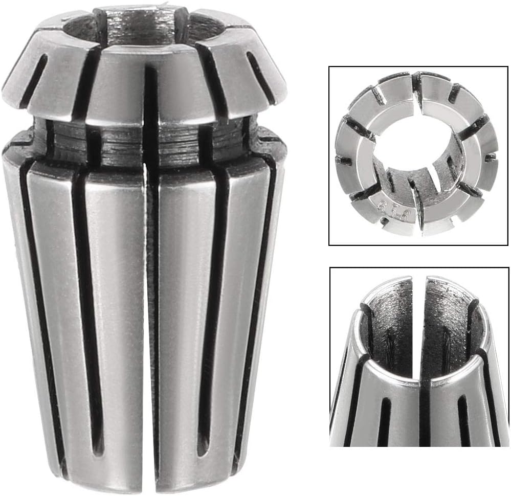 sourcing map ER11 6.5mm Spring Collet Chuck for CNC Engraving Machine Lathe Milling Tool - Image 4