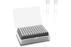 ONiLAB Scientific Universal 10ul Pipettor Filter Tips Lab Transparent Liquid Pipettor Filter Tips with Box Non-pyrogenic DNAs