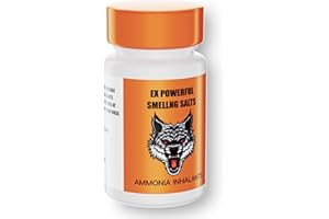 WITHSTAR Smelling Salts, Powerful Ammonia Inhalant for Athletes in Powerlifting, Hockey, Football, Weight Lifting | Long Lasting Smelling Salt
