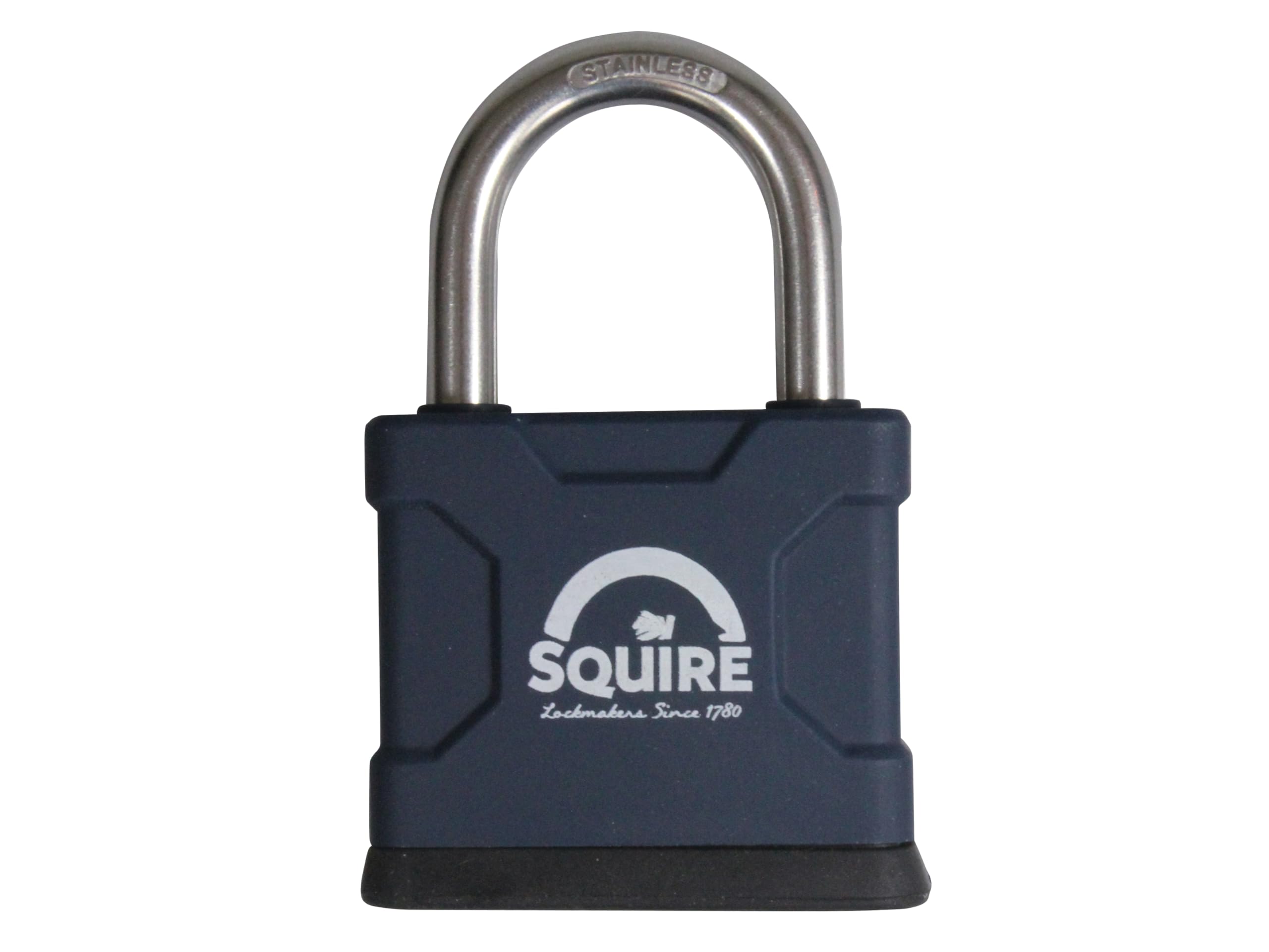 Squire ATL42SM 40MM Brass Padlock with SS Shackle, Blue