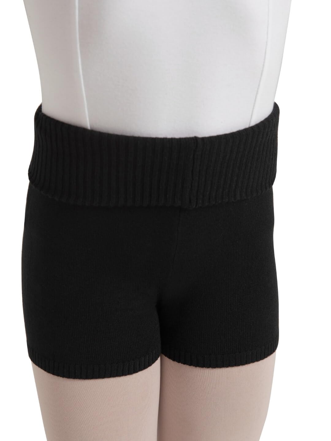 Capezio Women's Ck10950c Foldover Boyshort, Black, One Size UK