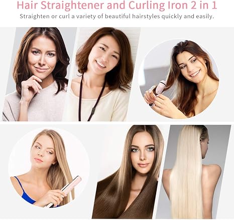 Hair Straighteners Iron Anlan Infrared Ionic Ceramic Hair