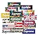 Fanco Electronics Supreme Laptop Luggage Skateboard Helmet Graffiti Sticker Decals Vinyls Reusable Strong Adhension Decorative Sticker 71pcs