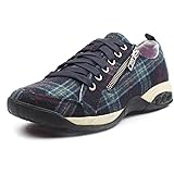 sienna women's side zip sport casual shoe