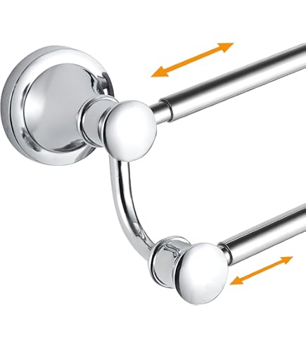 Kingston Brass BA481318SN Metropolitan Dual Towel-Bar, 18-inch Length, Brushed Nickel