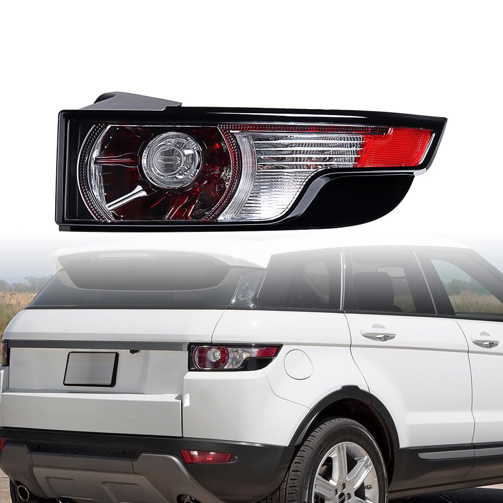 Photo 1 of Anzios Right Passenger Tail Light Rear Brake Running Turn Signal Tail Lamp Compatible for Land Range Rover Evoque 2011-2015 - Replace OE LR074796