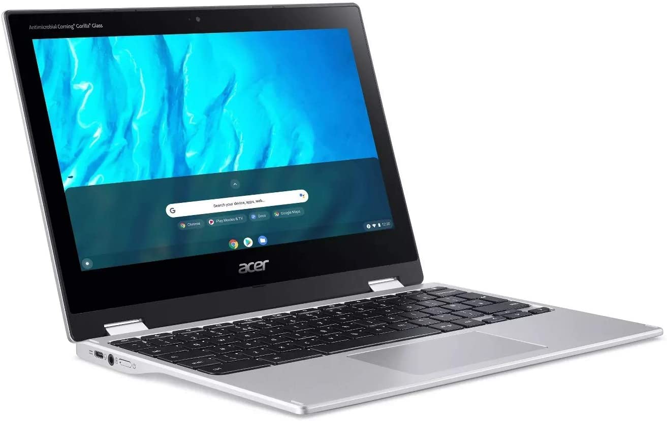 Acer Chromebook Spin 311 Convertible 2-in-1 Laptop, MediaTek MT8183C Octa-Core Processor, 11.6in HD Touch, 4GB LPDDR4, 32GB eMMC, Gigabit, WiFi 5, Bluetooth, Google Chrome
