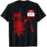 Hello My Name is Jason Funny Halloween Costume T-Shirt T-Shirt