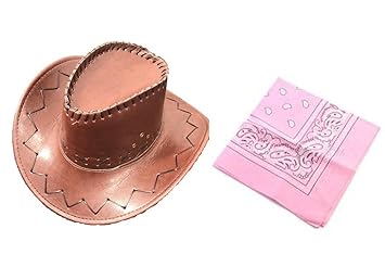 pink baby cowgirl hat