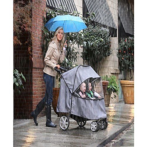 britax b agile double stroller rain cover