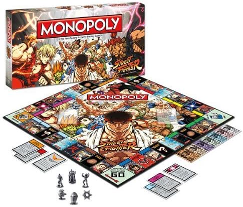 Street Fighter Special Edition Monopoly