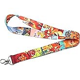 The Lion King Cartoon Characters Id Holder Lanyard Keychain