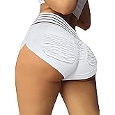 YOFIT Booty Shorts for Women Sexy Slutty Butt Scrunch Twerk Shorts Daisy Dukes Cute Athleisure Shorts