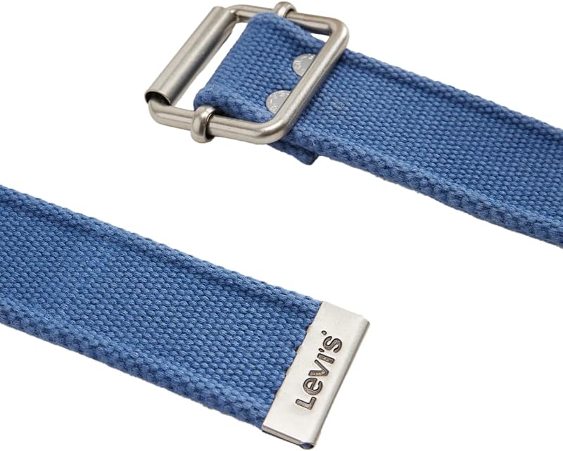 Cinture da uomo, indaco, da donna, in cotone lavato, 100