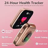 FITVII Health Fitness Tracker Smartwatch 120+ Sport Modes 7 Day Battery Gold view 3