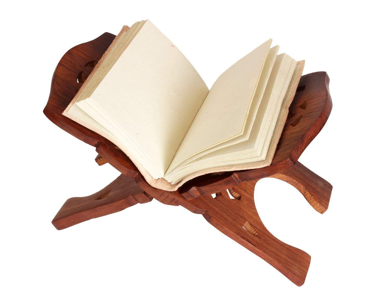 PR International Beautiful Folding Holy Stand/Rahel Book. Wooden Holy Stand Beautiful Kuran Bible Holder Stand.