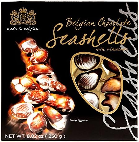 GBS Chocolate Seashells 8.82 oz each (5 Items Per Order)