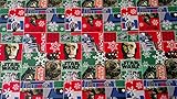 Star Wars Wrapping Paper Droid Christmas Gift Wrap (1 Roll, 70 Sq. Ft.)