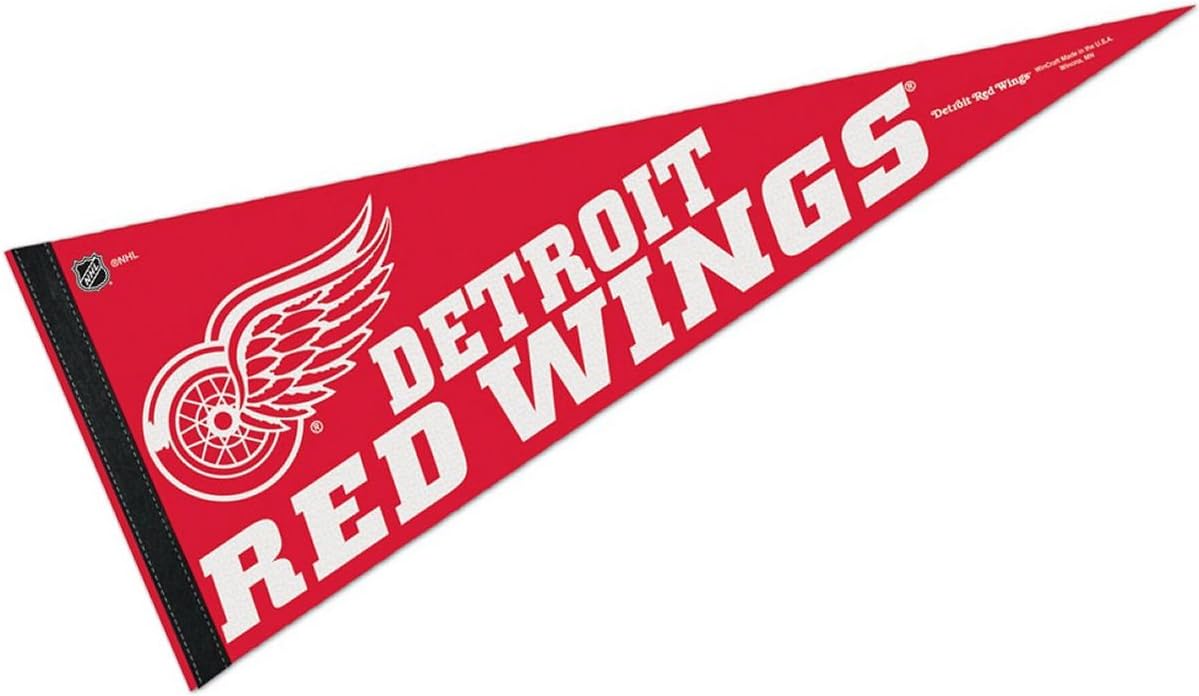 Amazon Com Detroit Red Wings Pennant And 12 X 30 Banner