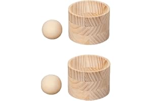 2PCS Dumpling Wrapping Tools, Ball Rolling Dumpling, Reusable Dumplings Press, Round Ravioli Maker, Dumplings Skin Pressing, 