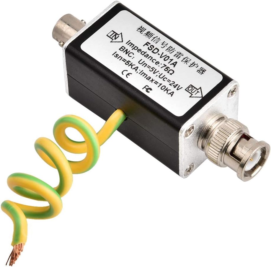 FAMKIT Video Signal Lightning Protector CCTV Video BNC