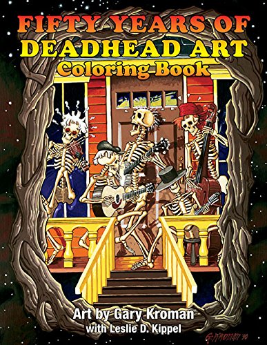 Fifty years of deadhead art: coloring book