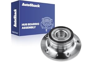 AutoShack Rear Wheel Hub Bearing Assembly - Driver or Passenger Side for Volkswagen, Jetta 2005-2018 Passat 2006-2010, 2012-2