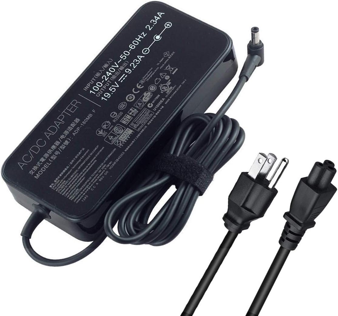 AC Charger for Asus ROG G750JM G751JM G750JS ADP-180MB F FA180PM111 G-Series Gaming Laptop Power Supply Adapter Cord