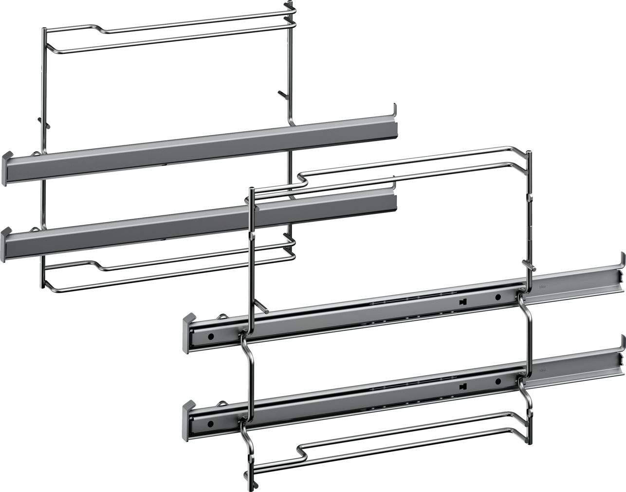 Neff Z11TE25X0 telescopic pull-out 2-fold oven-hob combination