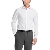 Tommy Hilfiger Men's Slim Fit Non Iron Solid Dress Shirt
