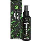 Clbort Goalkeeper Glove Spray Bundle, Goalie Gloves Glue, Grip Boost Football Gloves Contains MSDS Certified 100ml Goalkeeper Grip Spray + 100ml Goalkeeper Glove Wash &amp; Prepare Spray