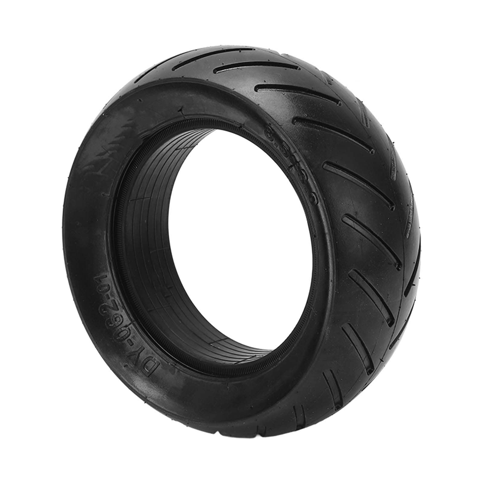 Fockety Solid Tire, 8.5 x 3.0 Explosion Proof Rubber Tire Wheel Replacement for Electric Scooter, Non Slip lectric Scooter Spare Airless Tire Solid Replacement Tyre for All Kinds of Road Conditions
