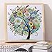 Special Shaped Diamond Art Kits Diamond Embroidery Paintings Wall Art Big Canvas Full Drill (12X12inch/30X30CM) (Summer Tree)