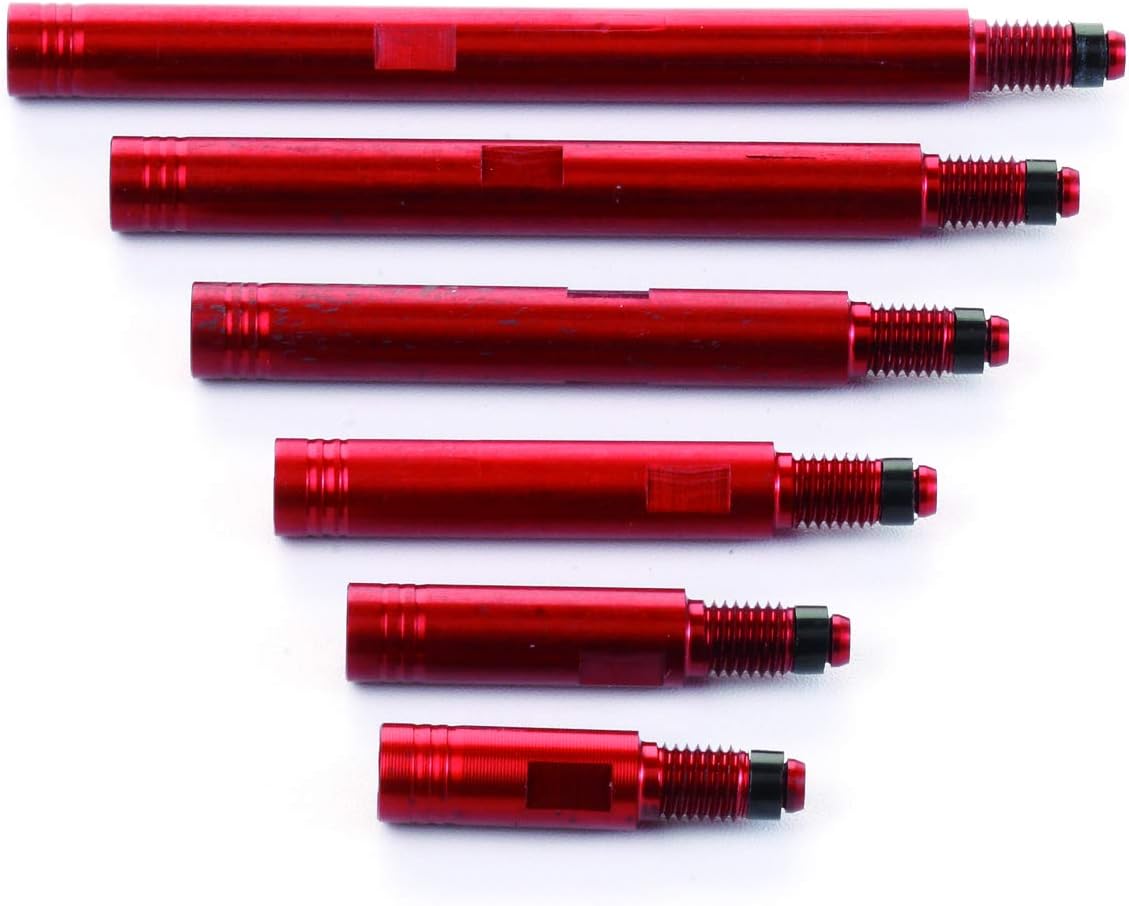 MICHE Valve Extenders, Red, 70mm Pair - Image 4