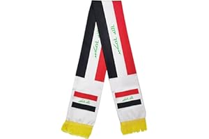 Stylish Iraq Turban Headwear for Men and Women Scarf Stole Free Flags Print Fashionable Headwear for Headscarf Mens