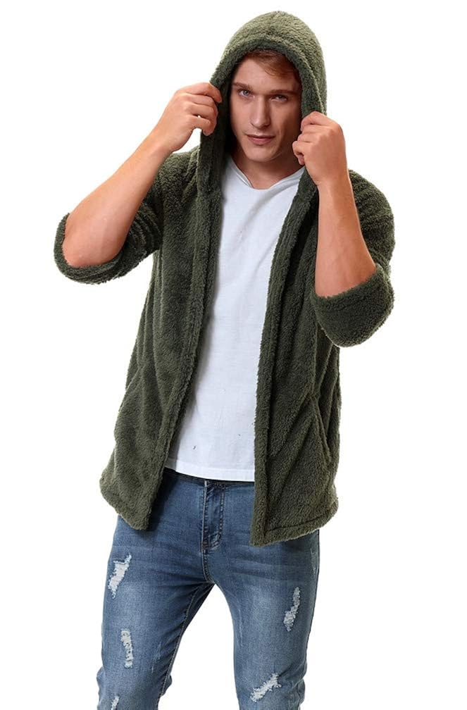 fuzzy sherpa hoodie