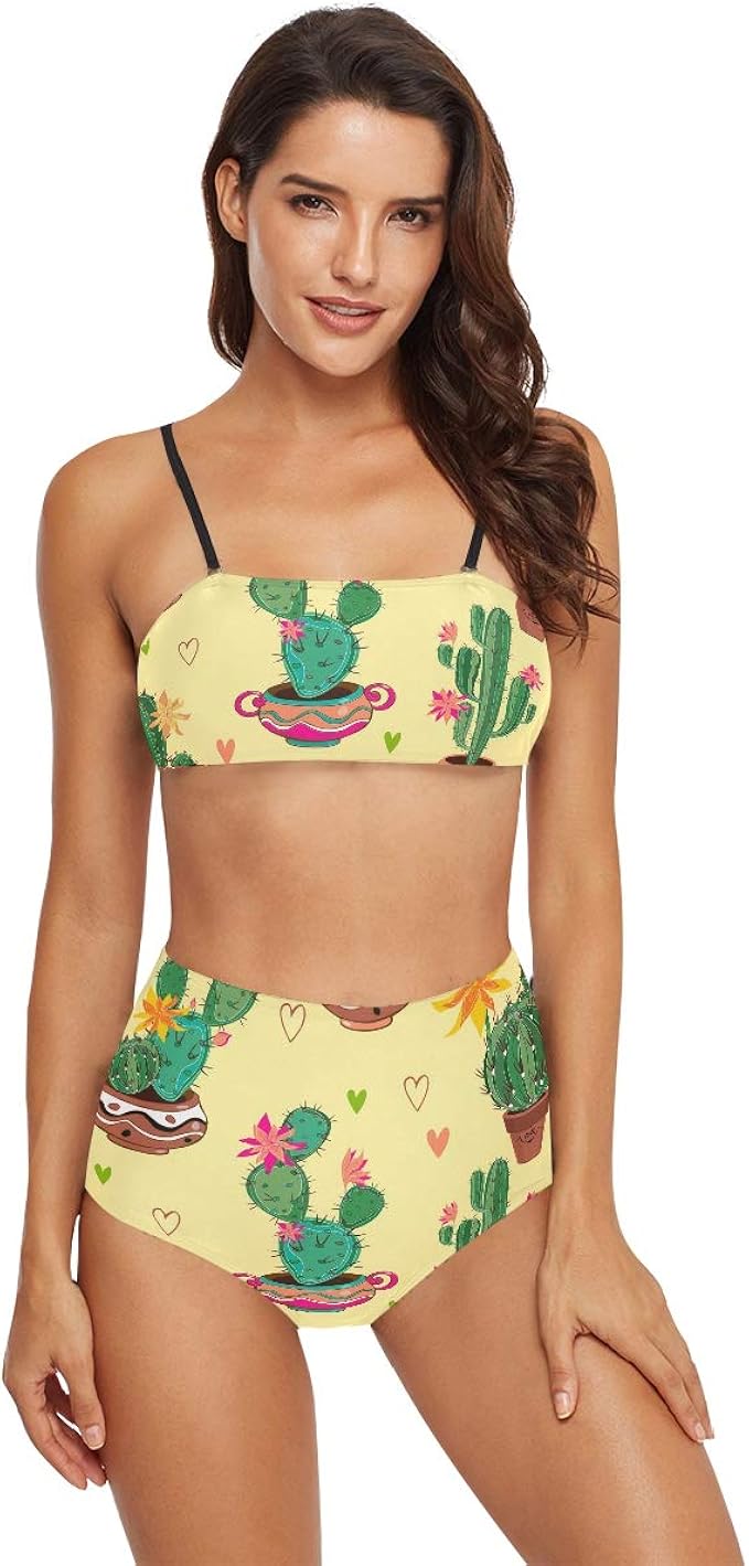 cactus bathing suit top