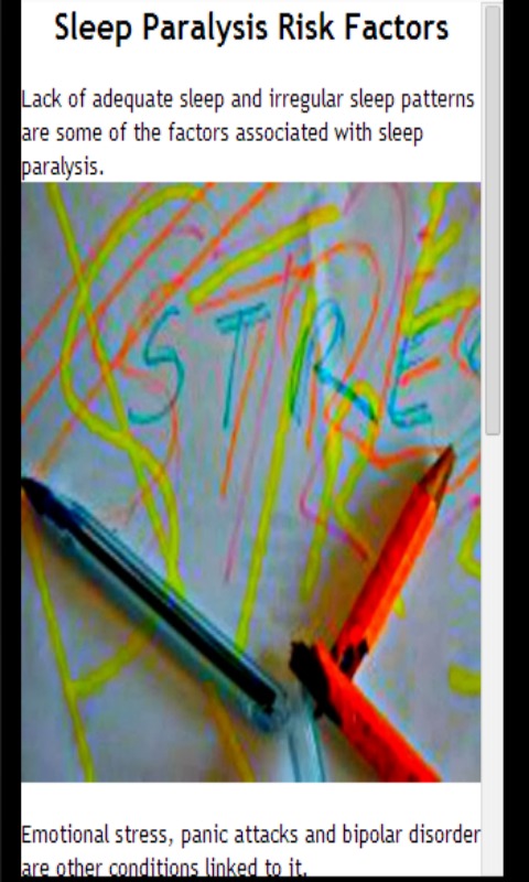 Amazon Com Sleep Paralysis Treatment Appstore For Android