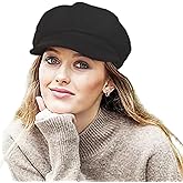 Women's Beret & Baker Boy Hat - 8 Panel, Winter & Fall, Newspaper Boy Style