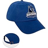 Desert Cactus California State University San Marcos Baseball Hat University California Cougars CSUSM Brimmed Embroidered Cap Adjustable Cloth Strap Adult (Style A) Blue